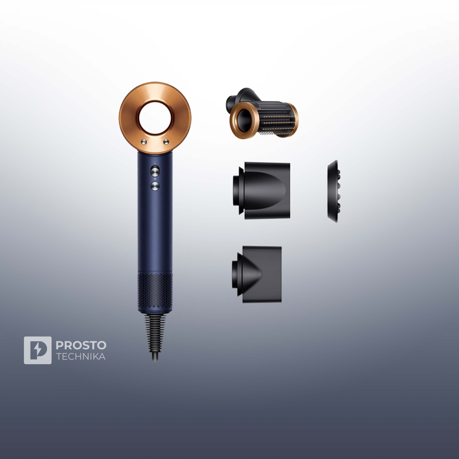 Фен Dyson Supersonic HD15, Prussian Blue/Bright Copper Фен Dyson Supersonic HD15, Prussian Blue/Bright Copper